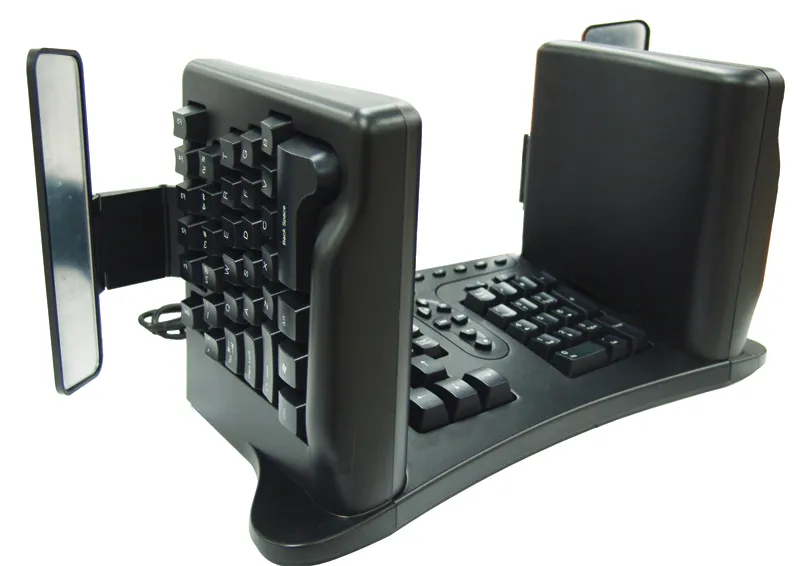 coolest keyboard eva: SafeType Vertical Keyboard